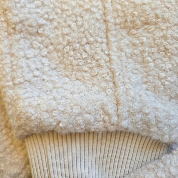 NWT Wat The Brand Insulated Sherpa Bomber Jacket - Picture 7 of 9